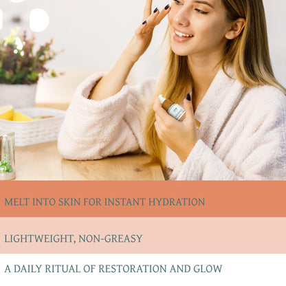 VeraNua Ginger Orange Moisturizer Face Cream - With Reishi Mushroom, Arnica, Jojoba, Vitamin E, Shea Butter, Rose Water, and Arrowroot - Moisturizing, Anti Aging, and Hydrating