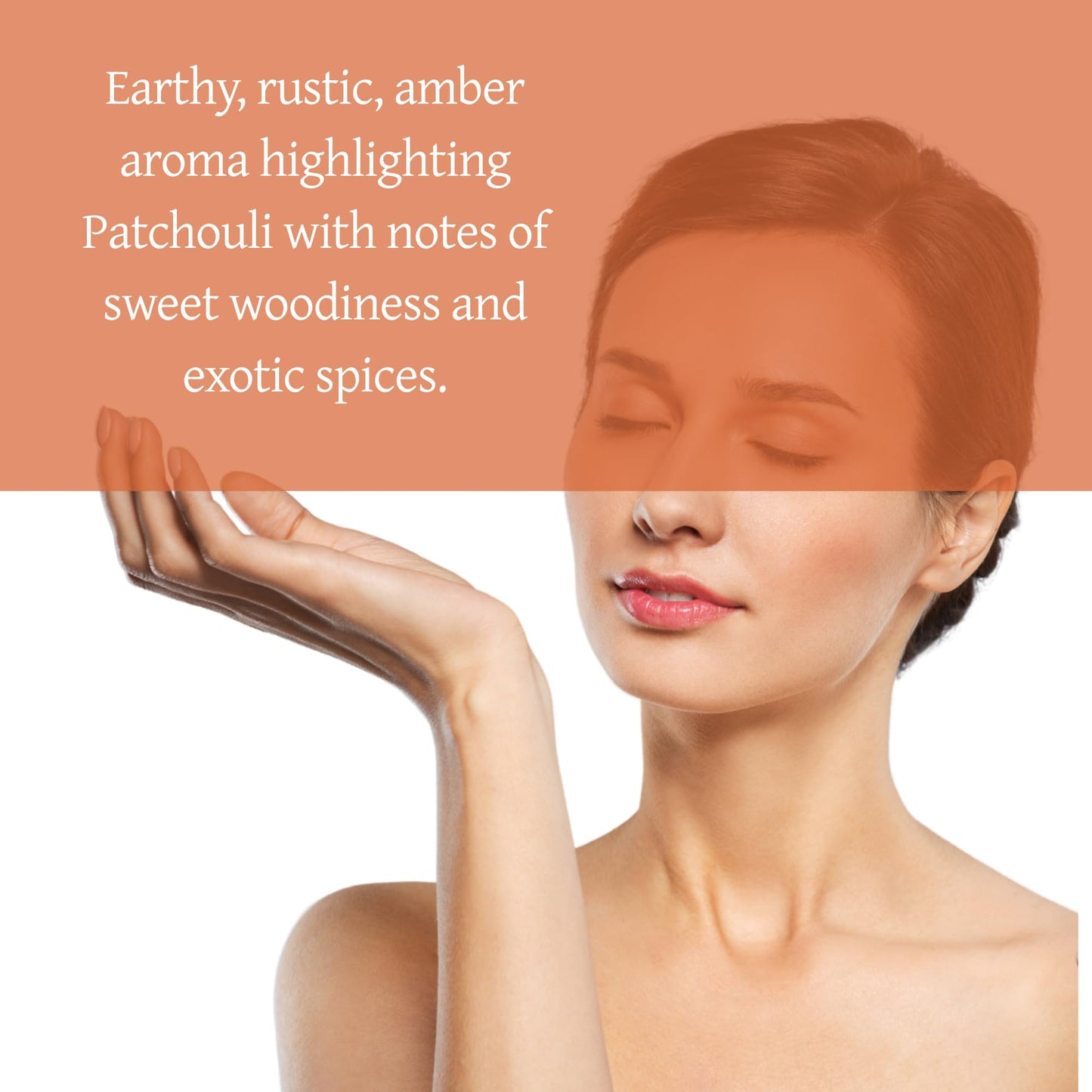 VeraNua Amber Patchouli Perfume Oil Roll On Bottle - Alcohol Free for Men & Women, Warm, Earthy & Exotic Aroma Essence Blend